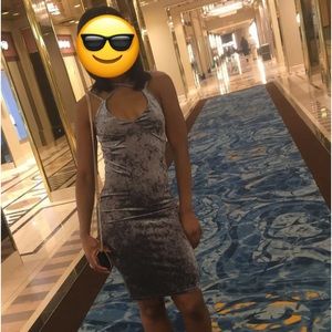 😍😍😍Velour blue dress